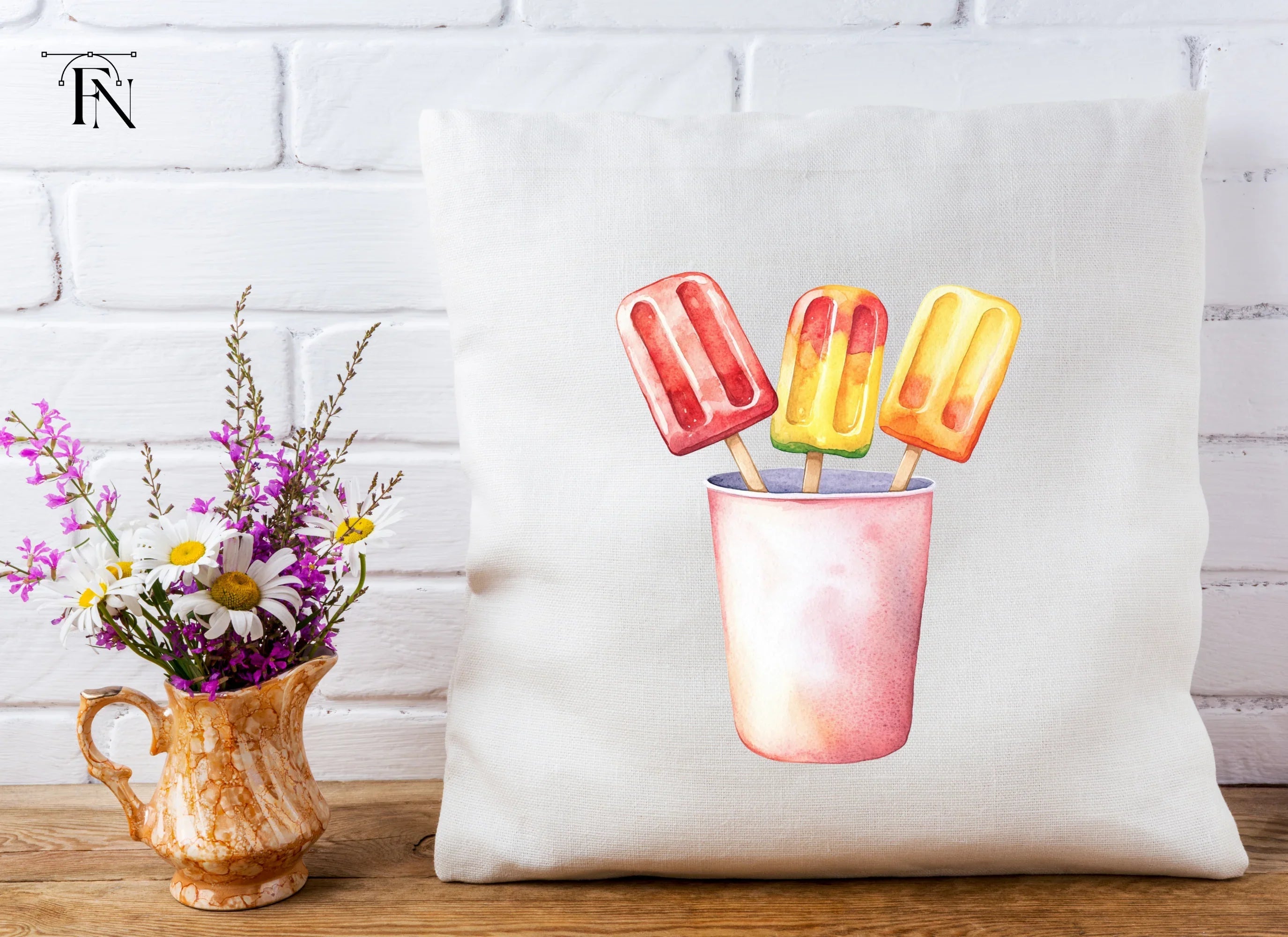 Refreshing Popsicles Clipart Bundle