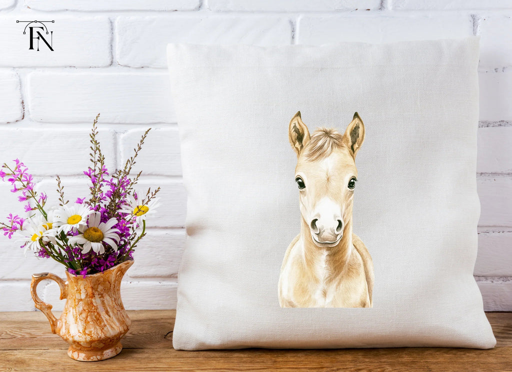 Adorable Palomino Foal Clipart Bundle