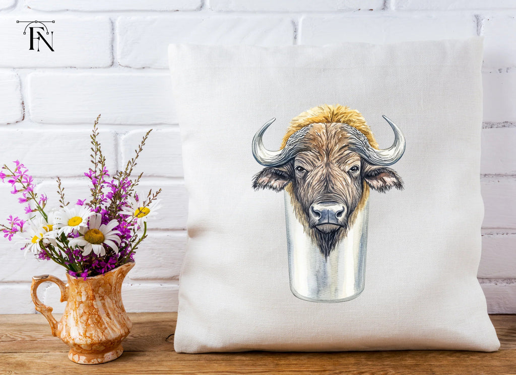 Buffalo Head Clipart Bundle