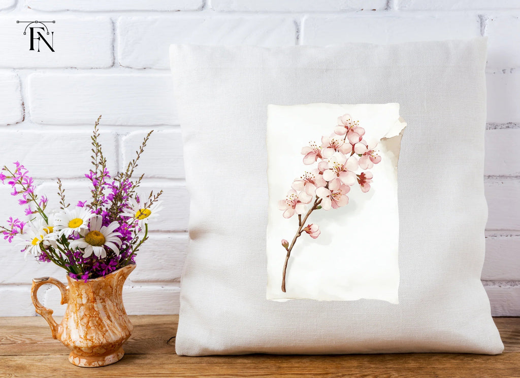 Delicate Cherry Blossom Clipart Bundle