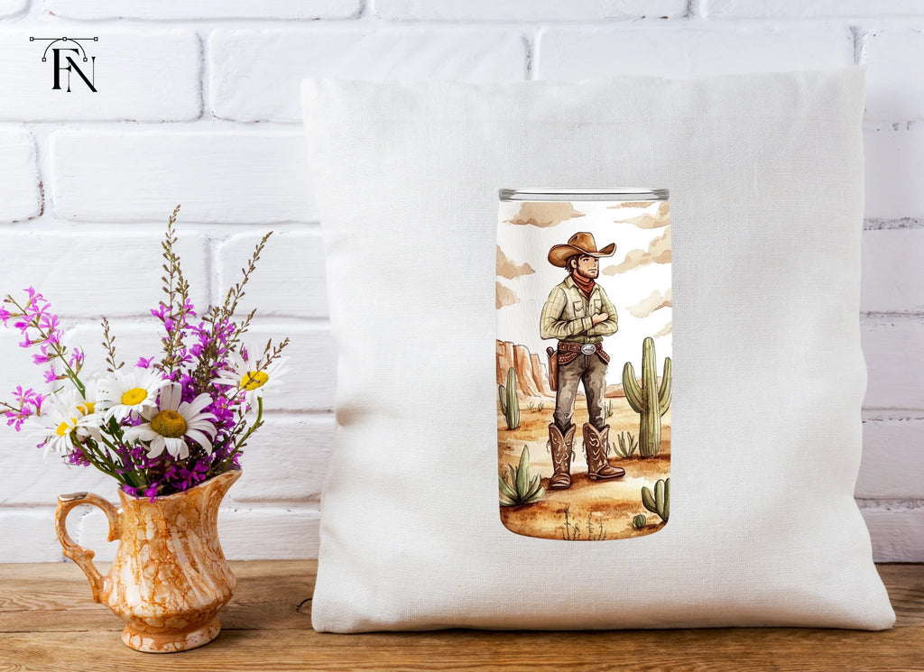 Cowboy Tumbler Clipart Bundle