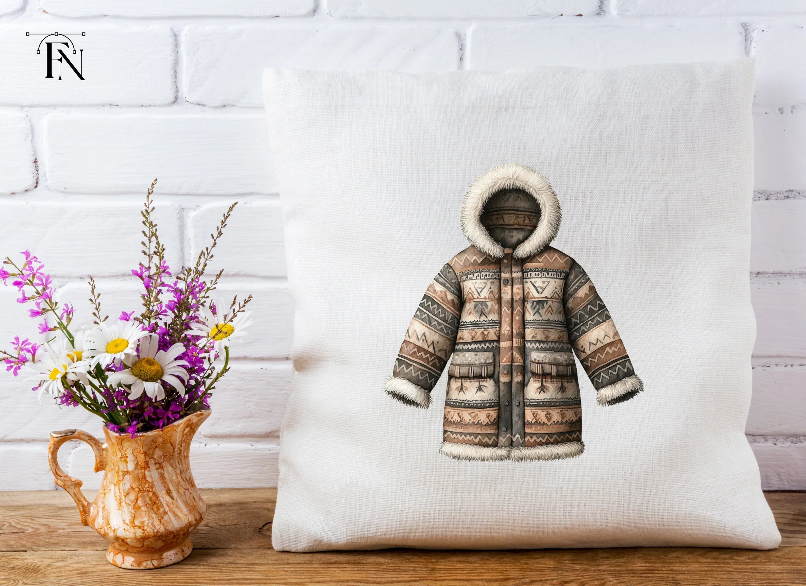 Winter Parka Clipart Bundle