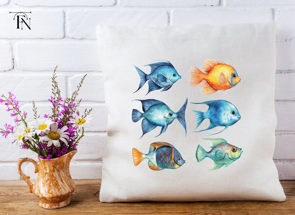 Vibrant Tropical Fish Clipart Bundle