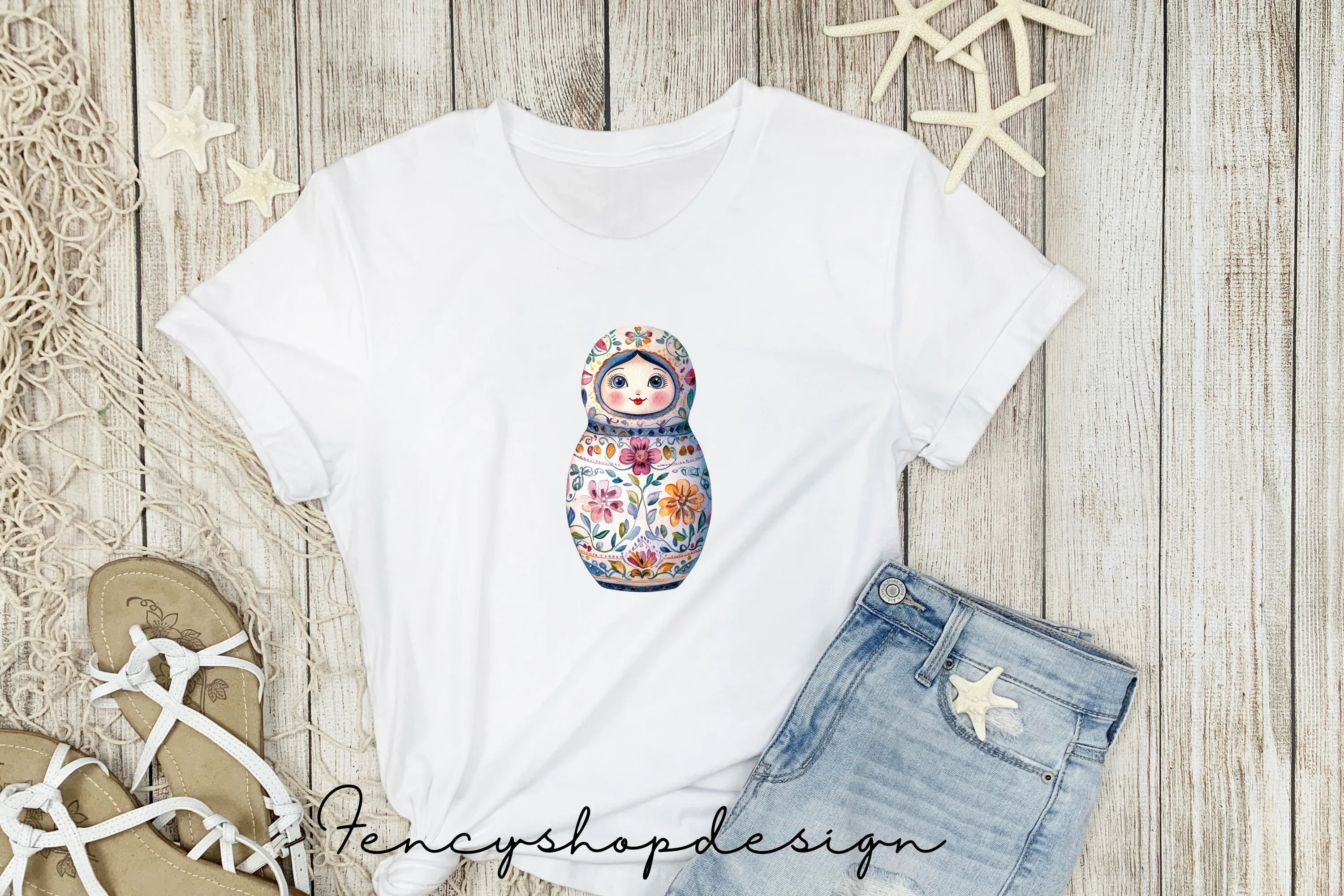 Matryoshka Dolls Clipart Bundle