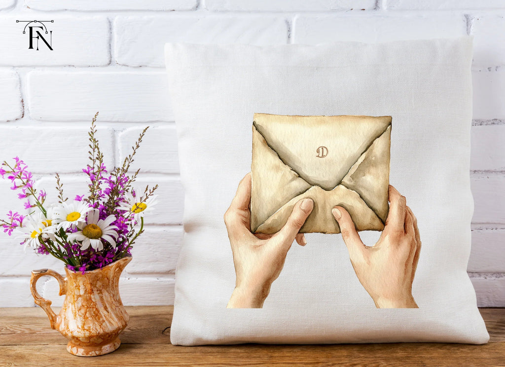 Vintage Letter Hands Clipart Bundle