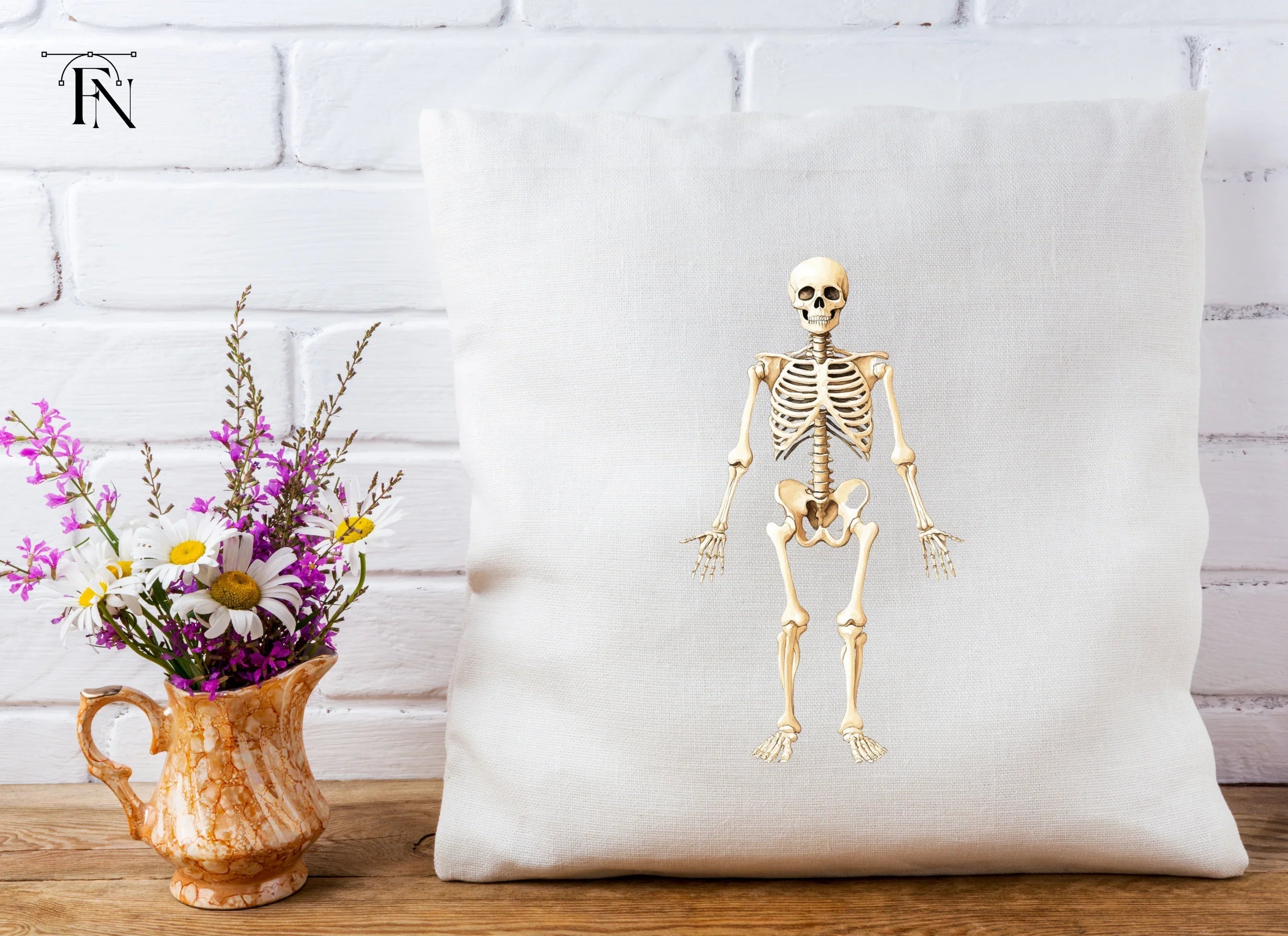 Human Skeleton Anatomy Clipart Bundle
