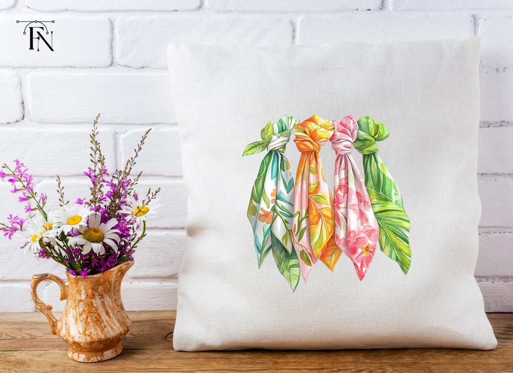 Tropical Scarves Clipart Bundle