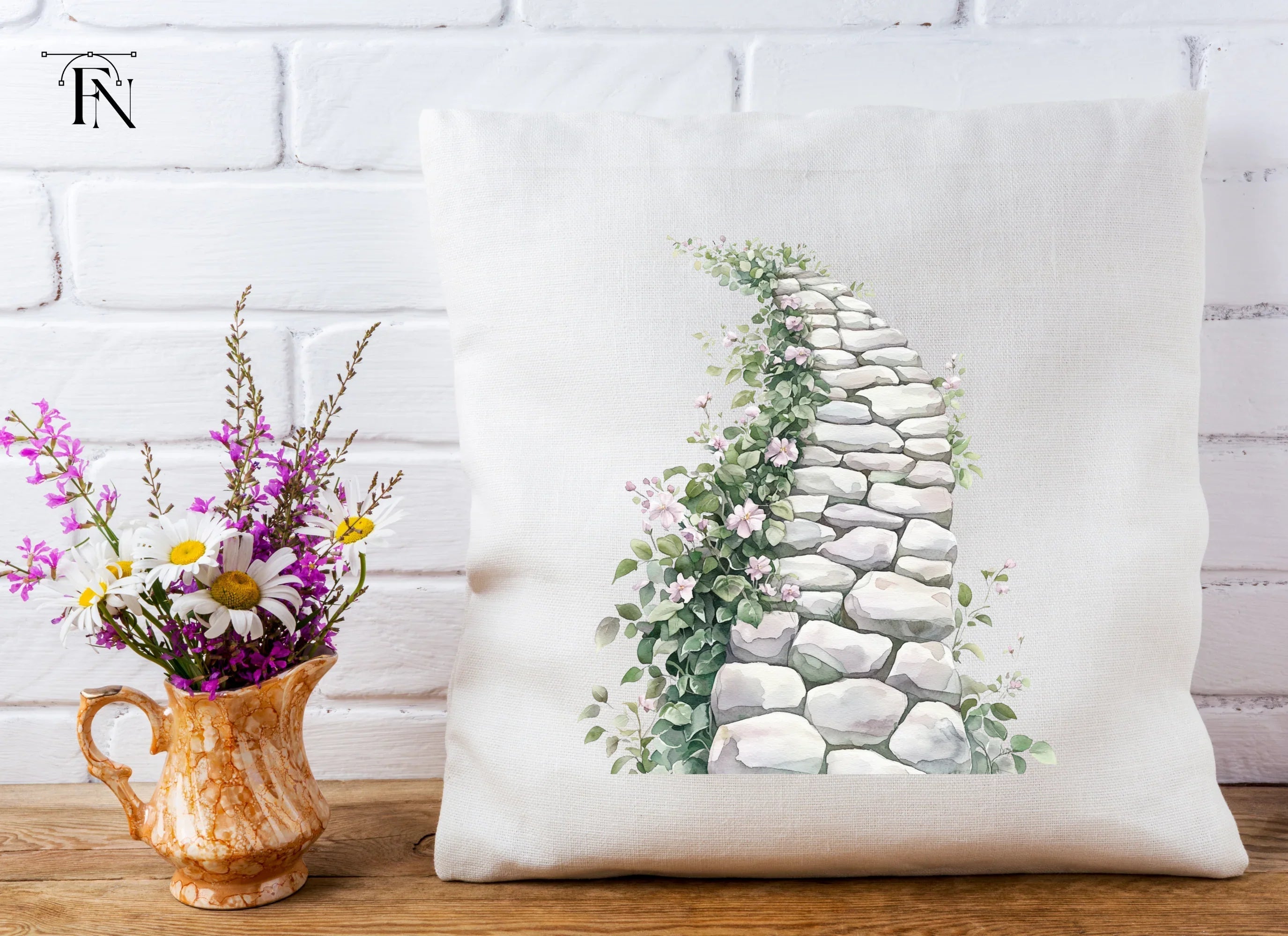 Curved Stone Path Clipart Bundle