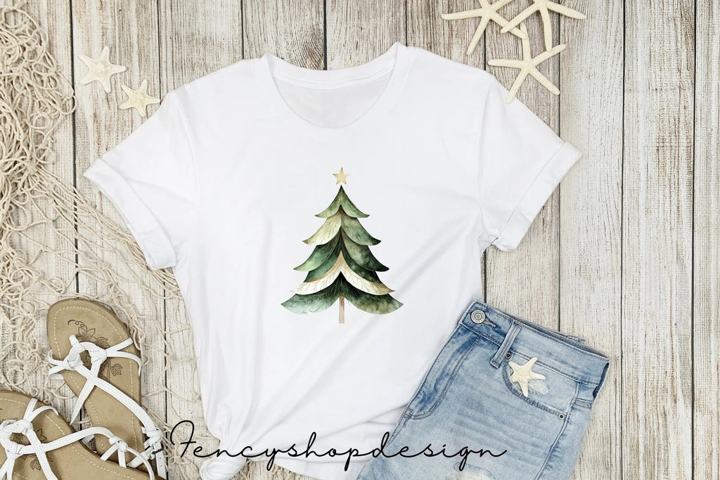 Christmas Tree Clipart Bundle