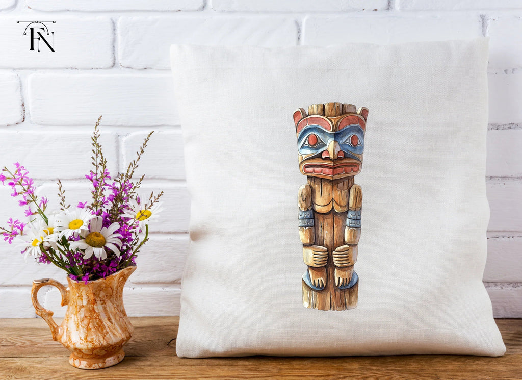 Native American Totem Pole Clipart Bundle