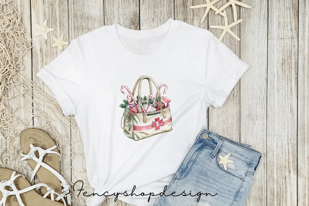 Festive EMS Ambulance Clipart Bundle