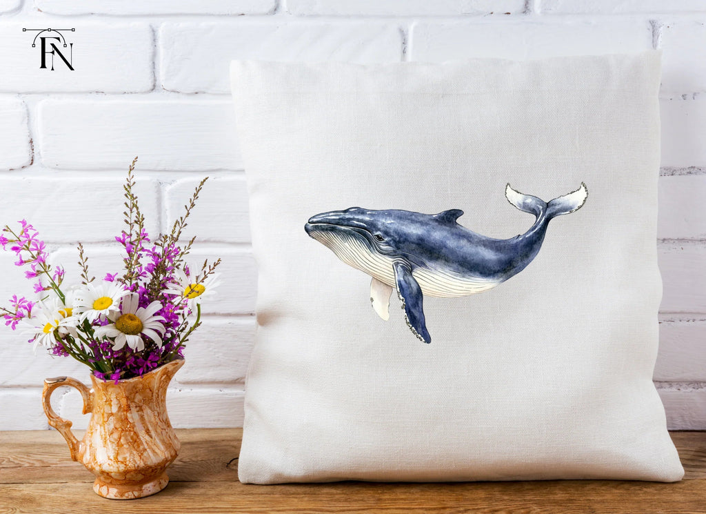Blue Whale Clipart Bundle