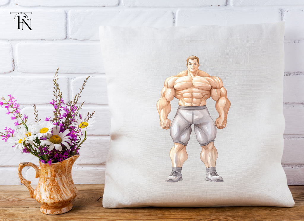 Muscular Bodybuilders Clipart Bundle