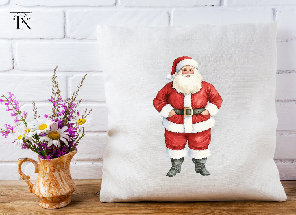 Jolly Santa Claus Clipart Bundle