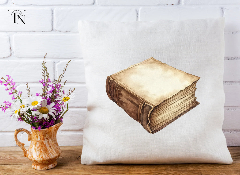 Vintage Old Books Clipart Bundle