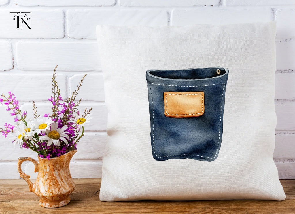Denim Pockets Clipart Bundle