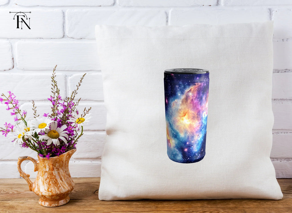 Vibrant Nebula Space Tumbler Clipart Bundle