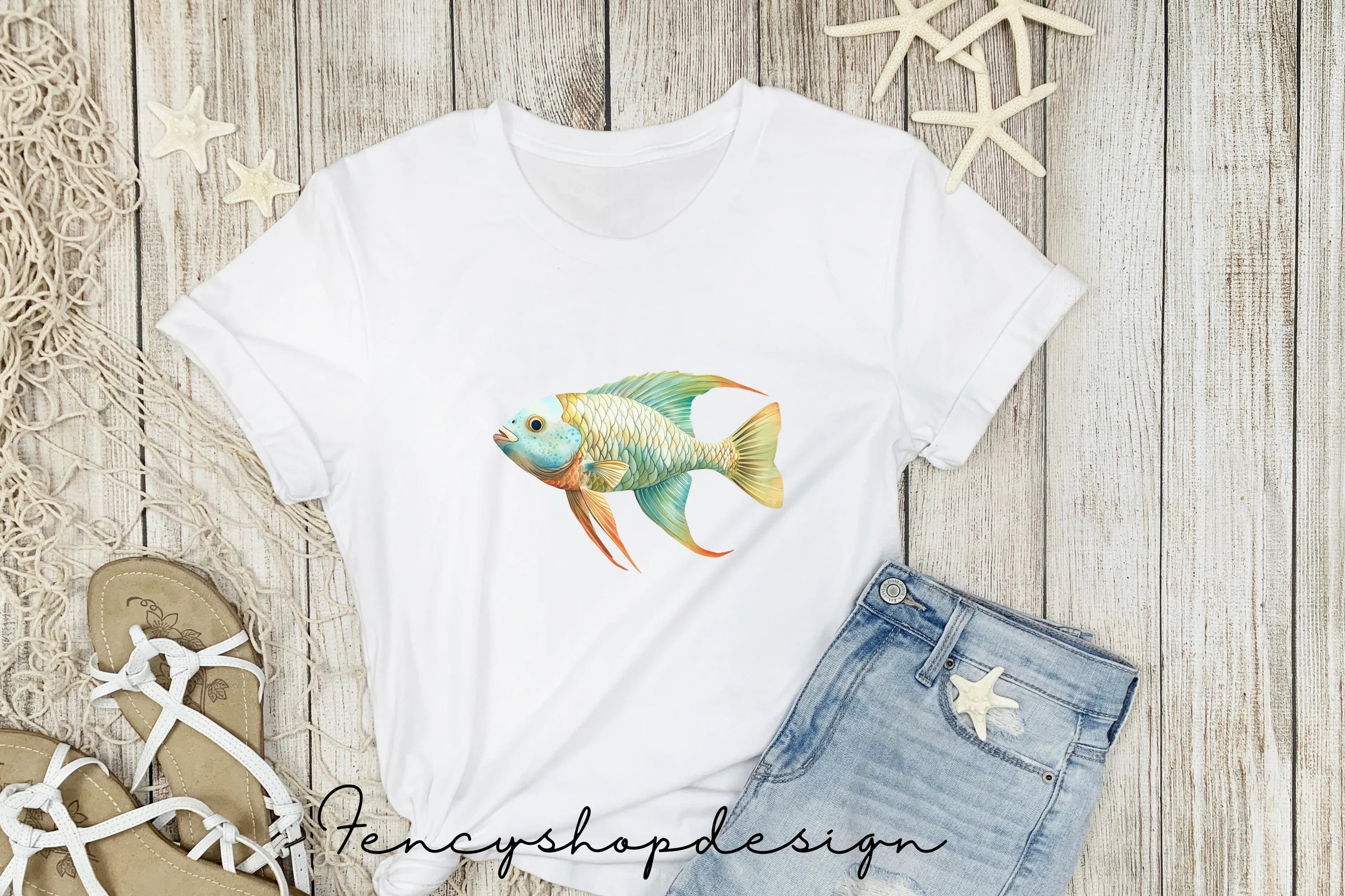 Vibrant Fish Clipart Bundle