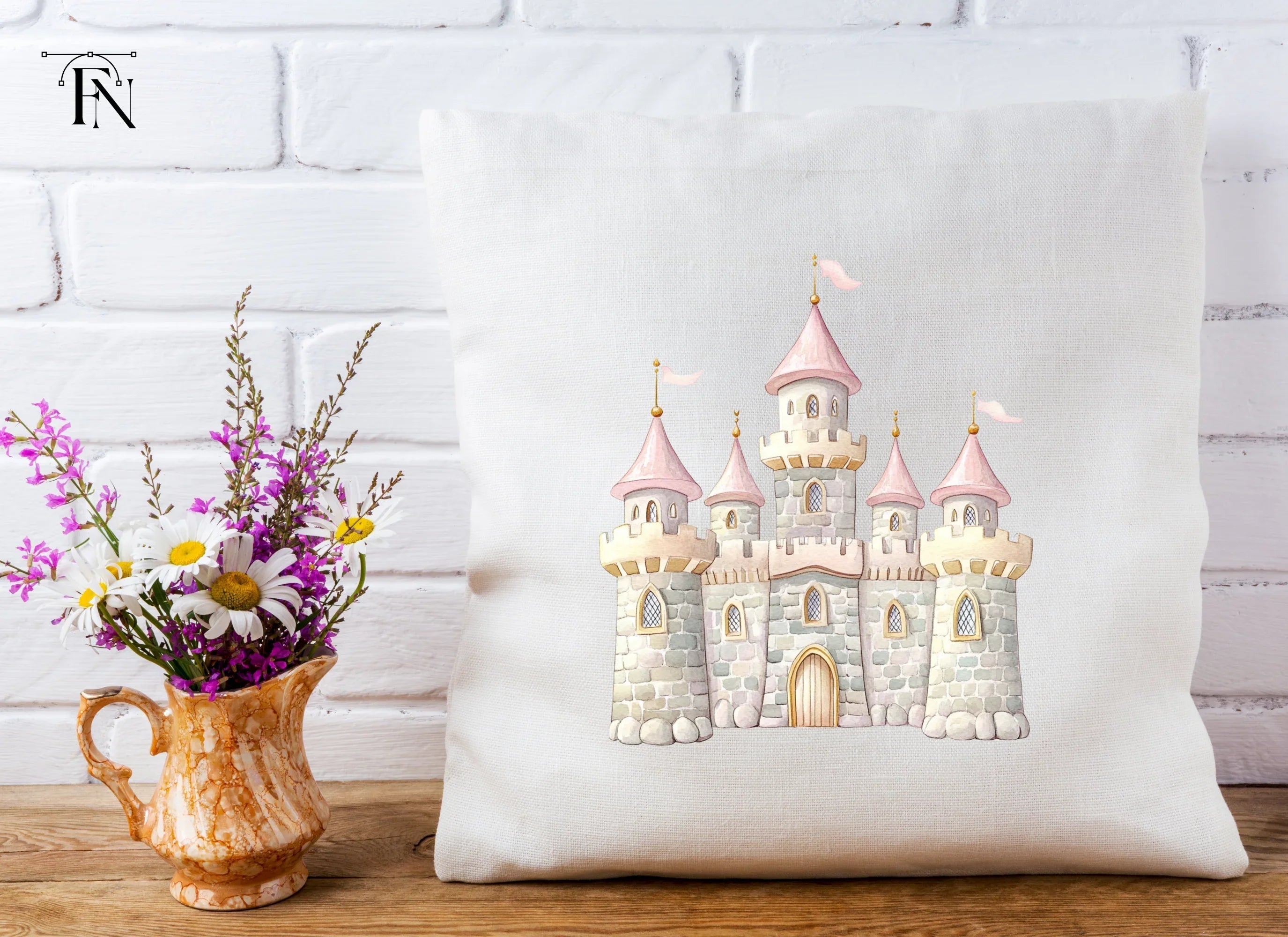 Fairytale Castle Clipart Bundle