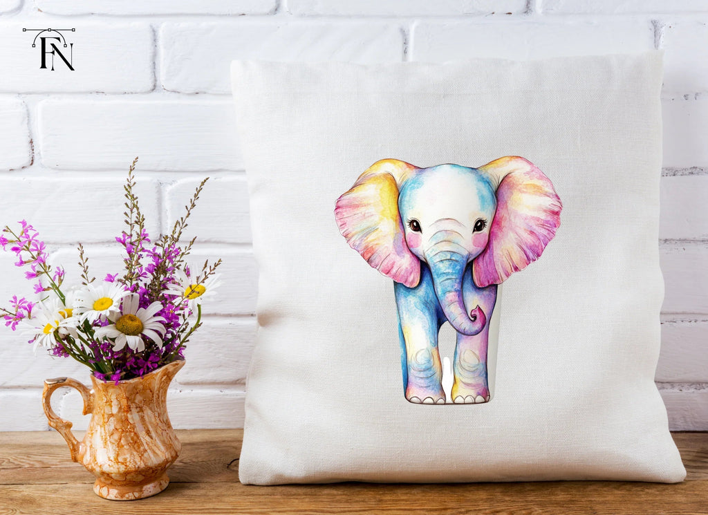 Baby Elephant Clipart Bundle