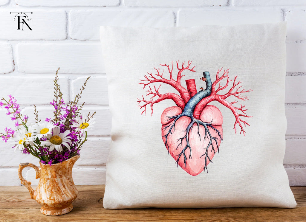 Anatomical Human Heart Clipart Bundle