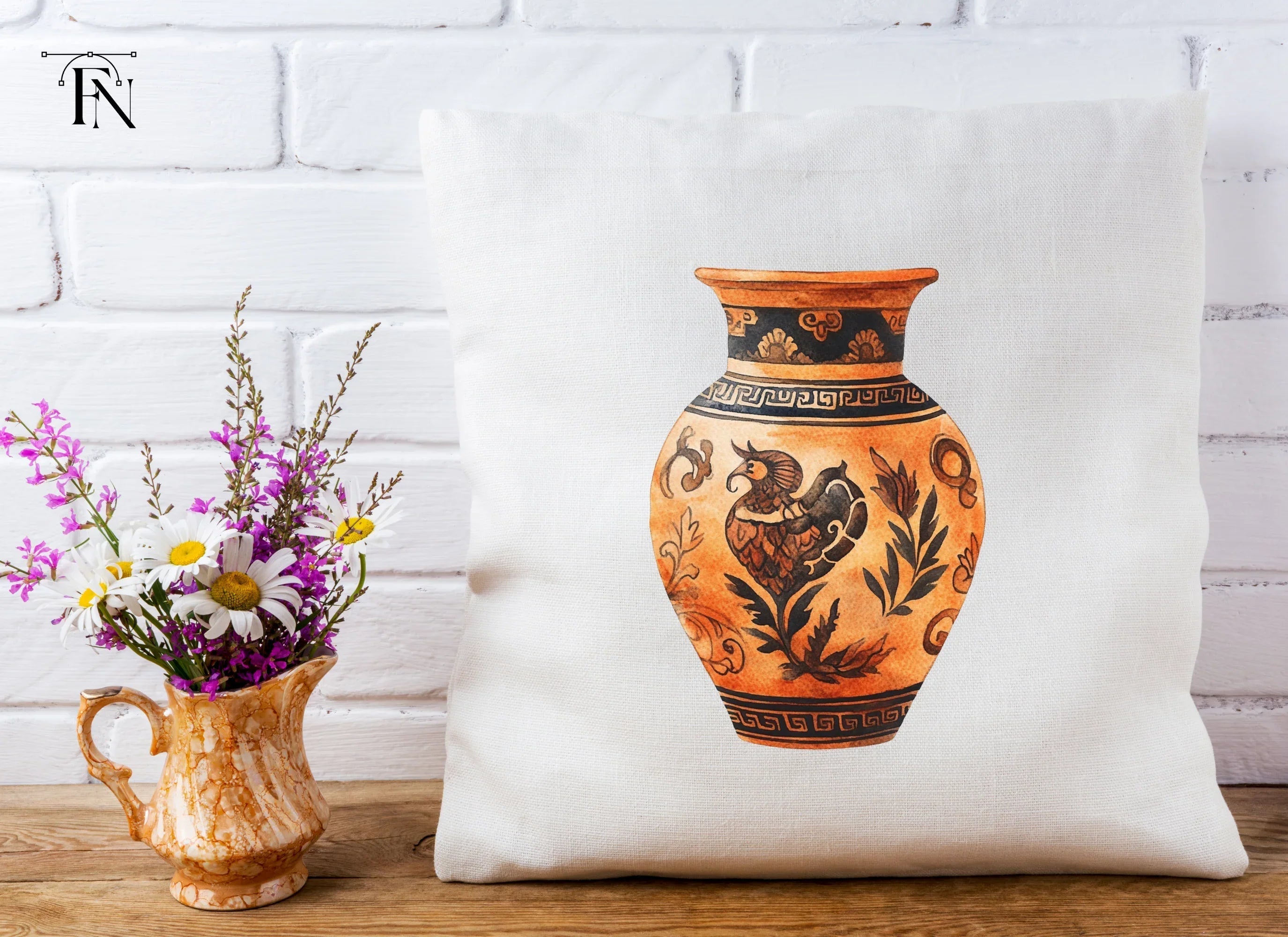 Ancient Greek Vases Clipart Bundle