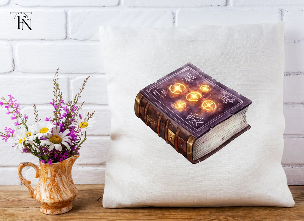Ancient Grimoire Magic Book Clipart Bundle