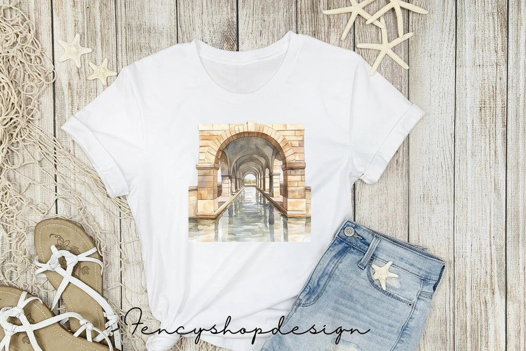 Stone Bridge Archway Clipart Bundle