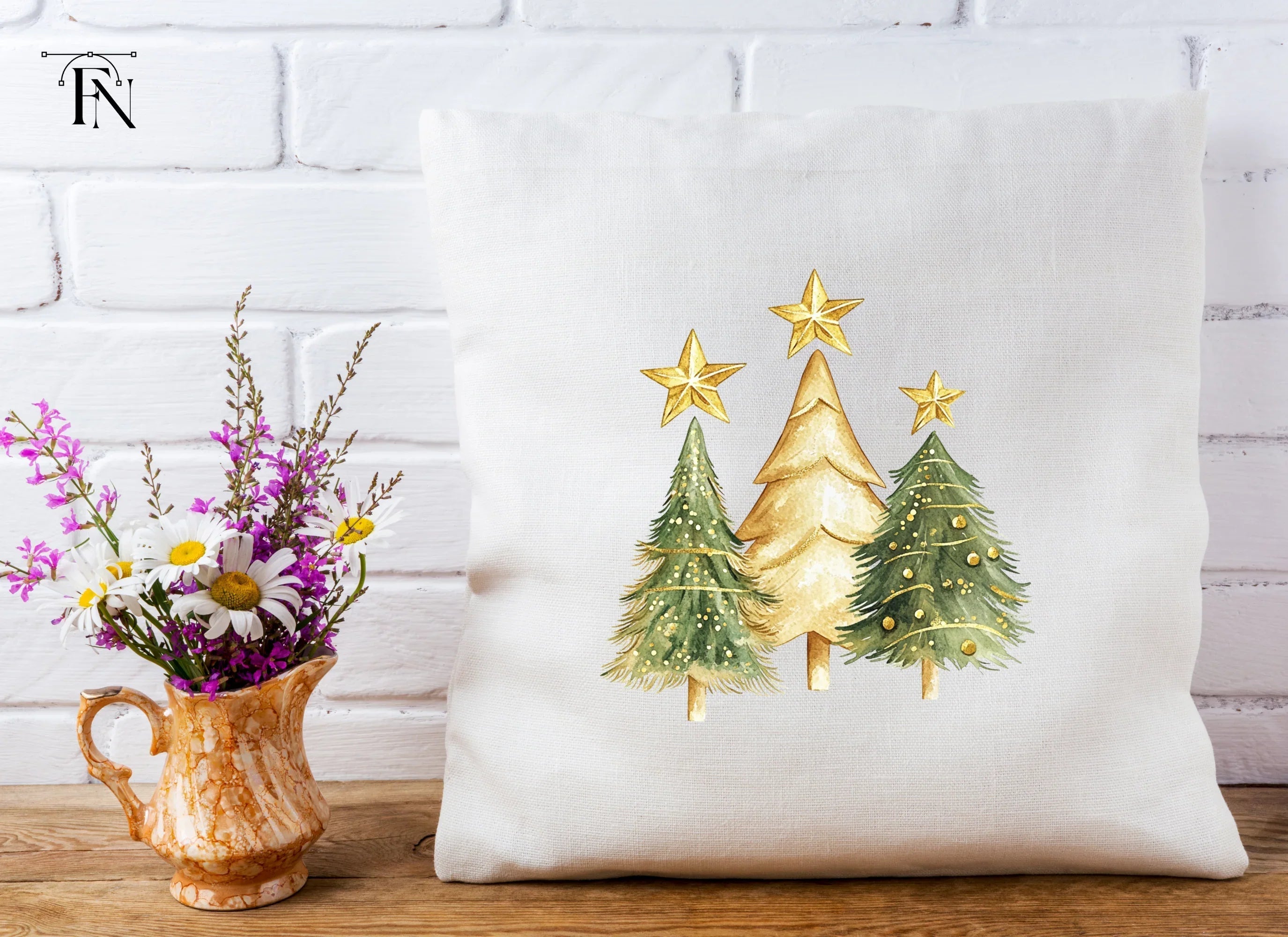 Christmas Tree Clipart Bundle