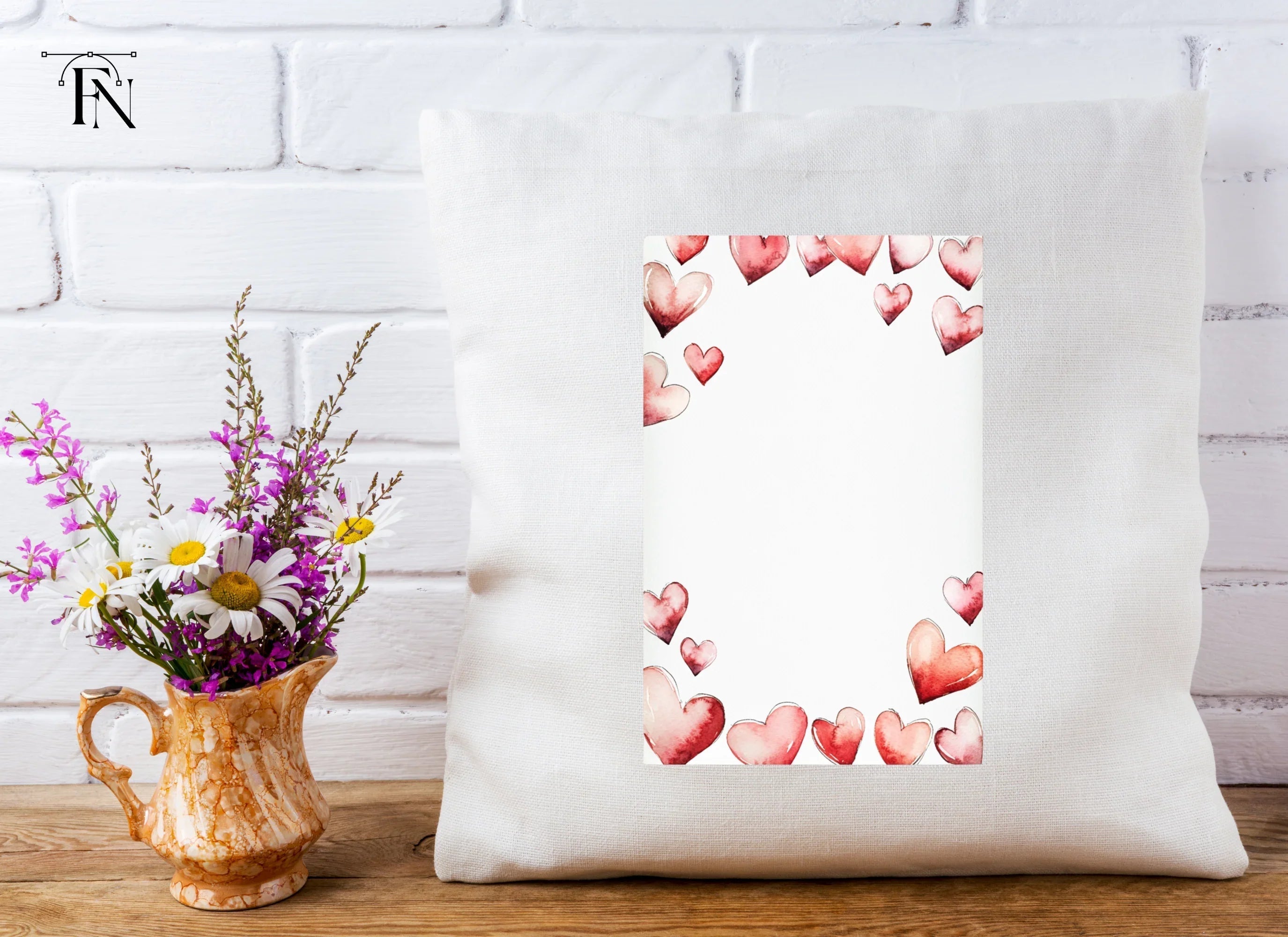 Heart Frames Clipart Bundle