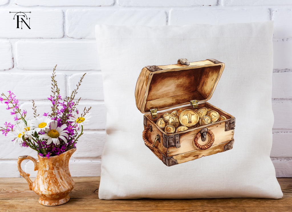 Vintage Treasure Chest Clipart Bundle