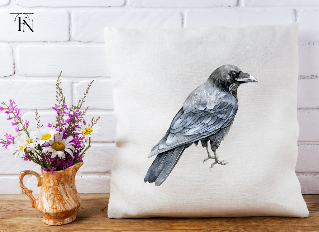 Black Crow Clipart Bundle