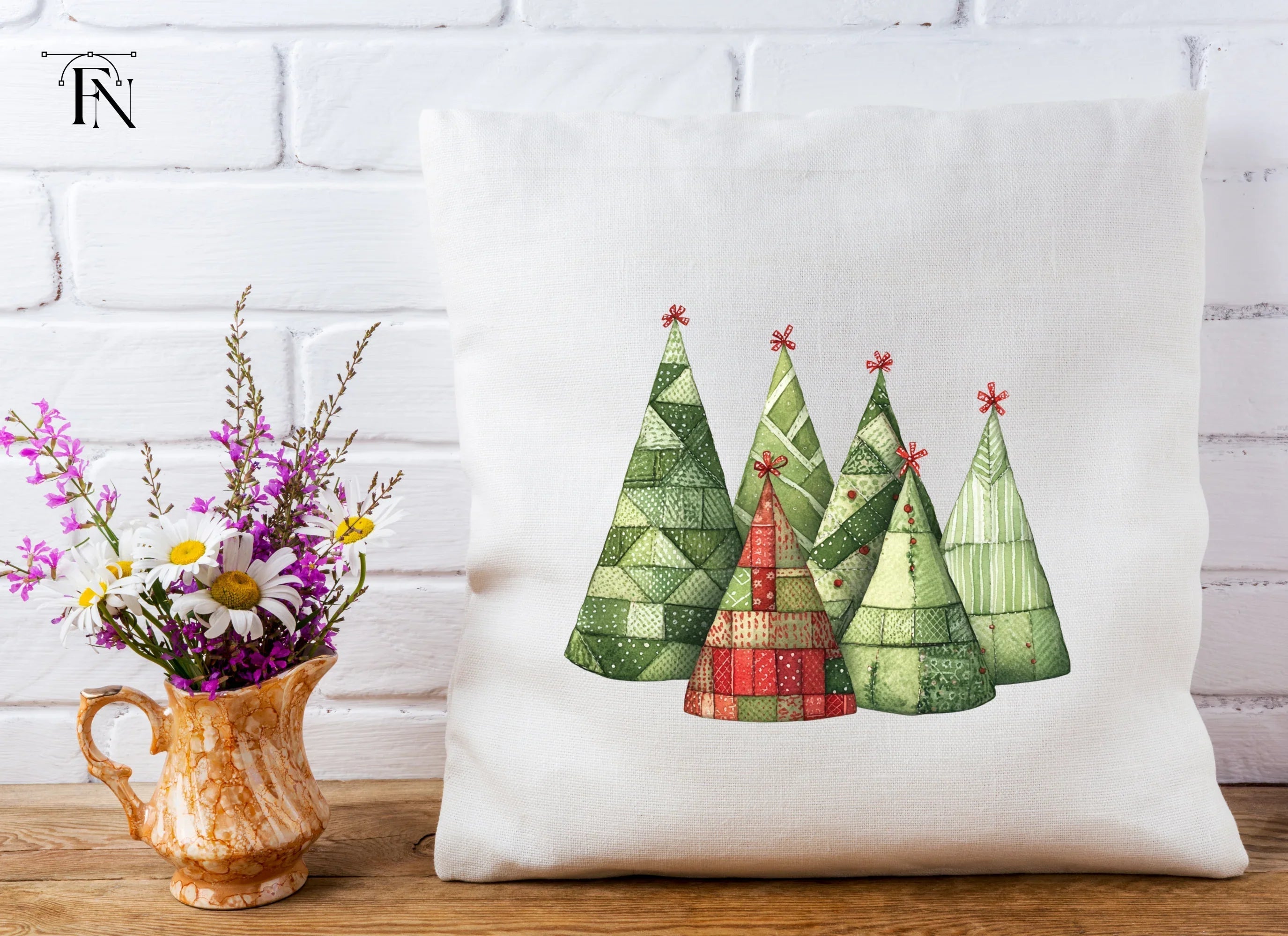 Christmas Tree Clipart Bundle