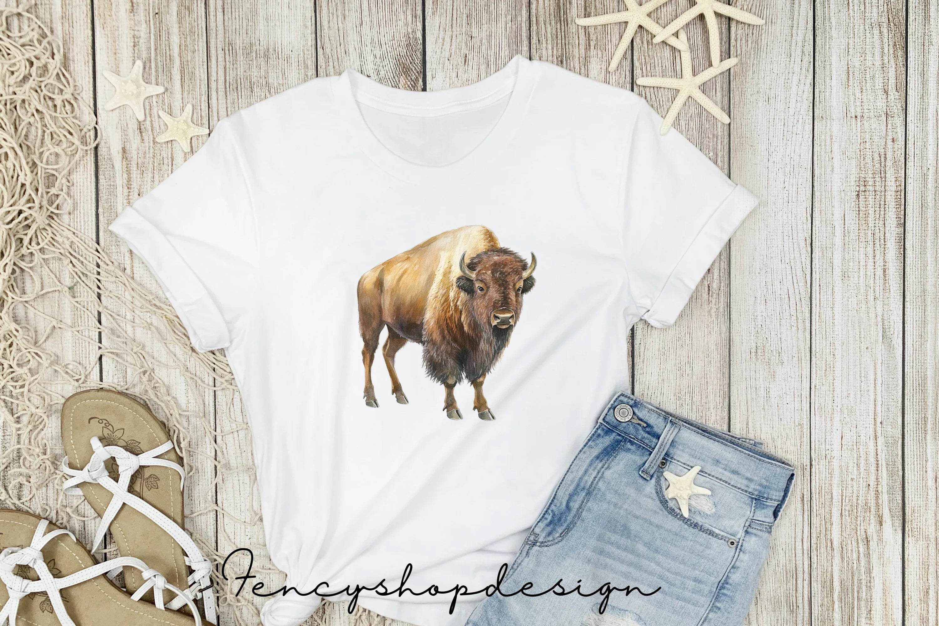 Majestic American Bison Clipart Bundle