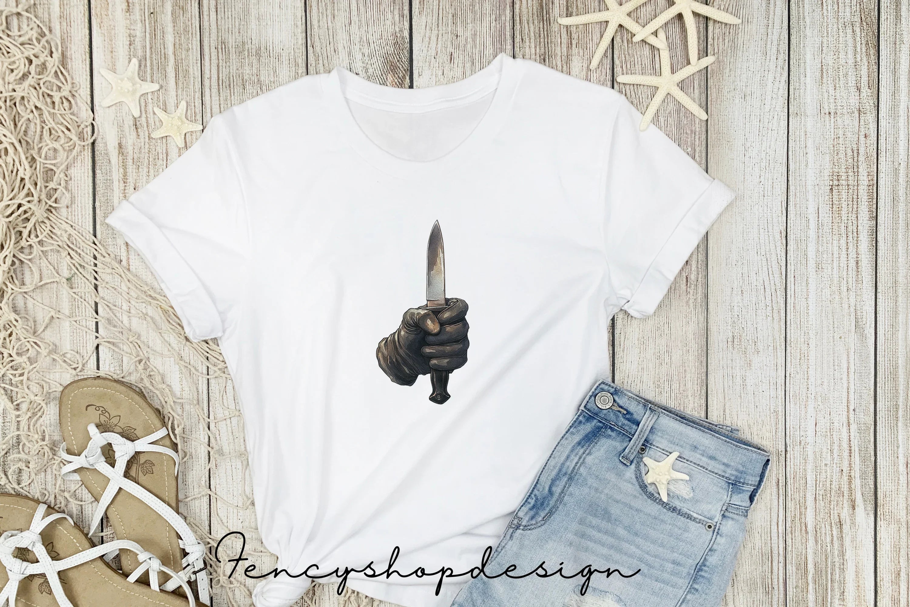 Combat Knife and Dagger Weapon Clipart Bundle