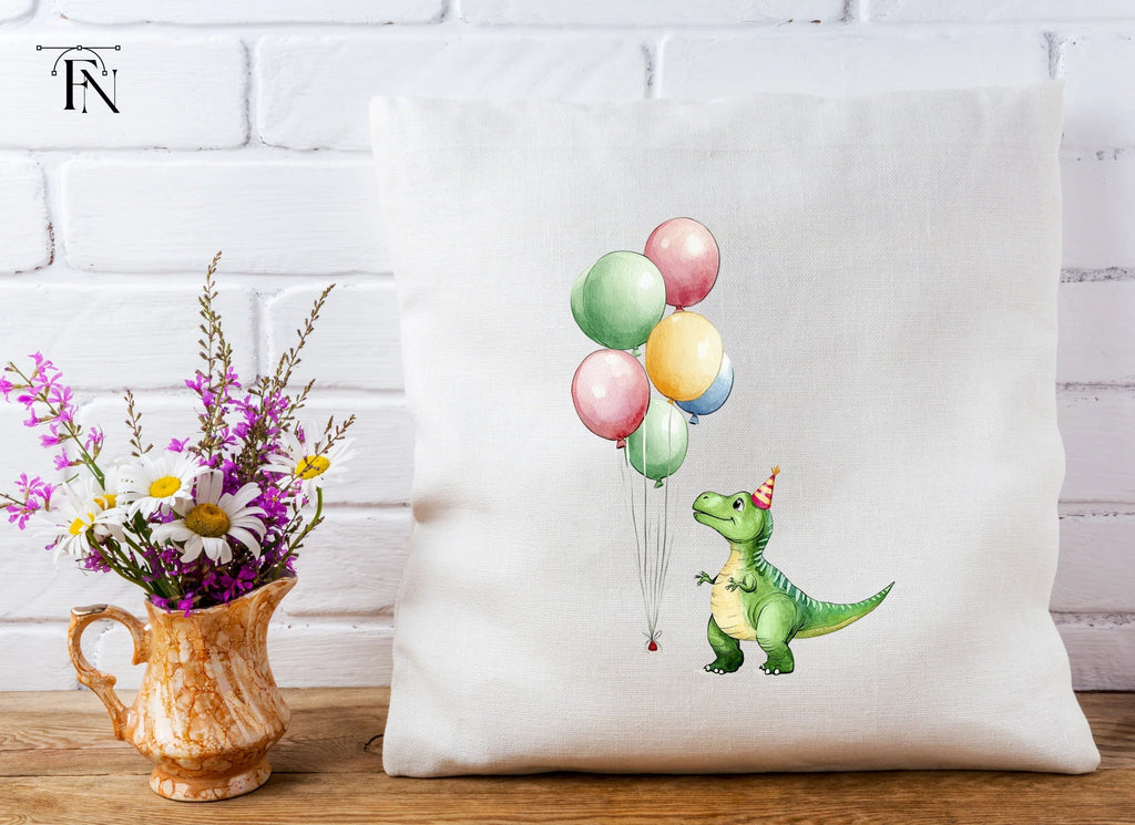 Cute Dinosaur Birthday Party Clipart Bundle