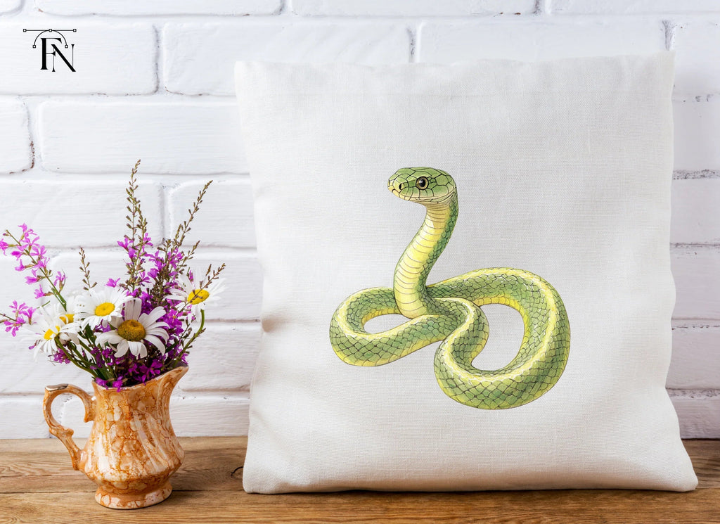 Vibrant Green Snake Clipart Bundle