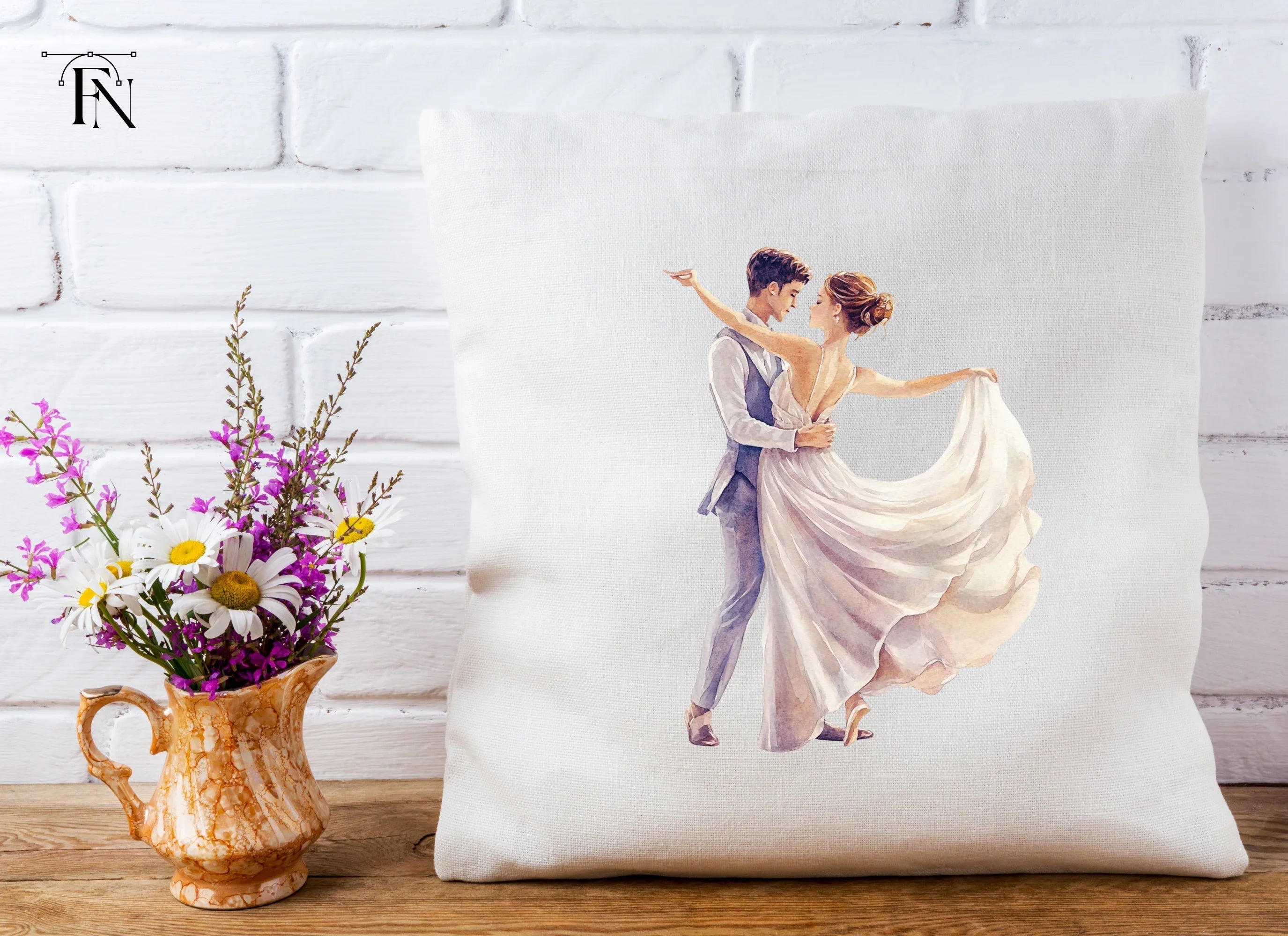Elegant Dancing Couple Clipart Bundle