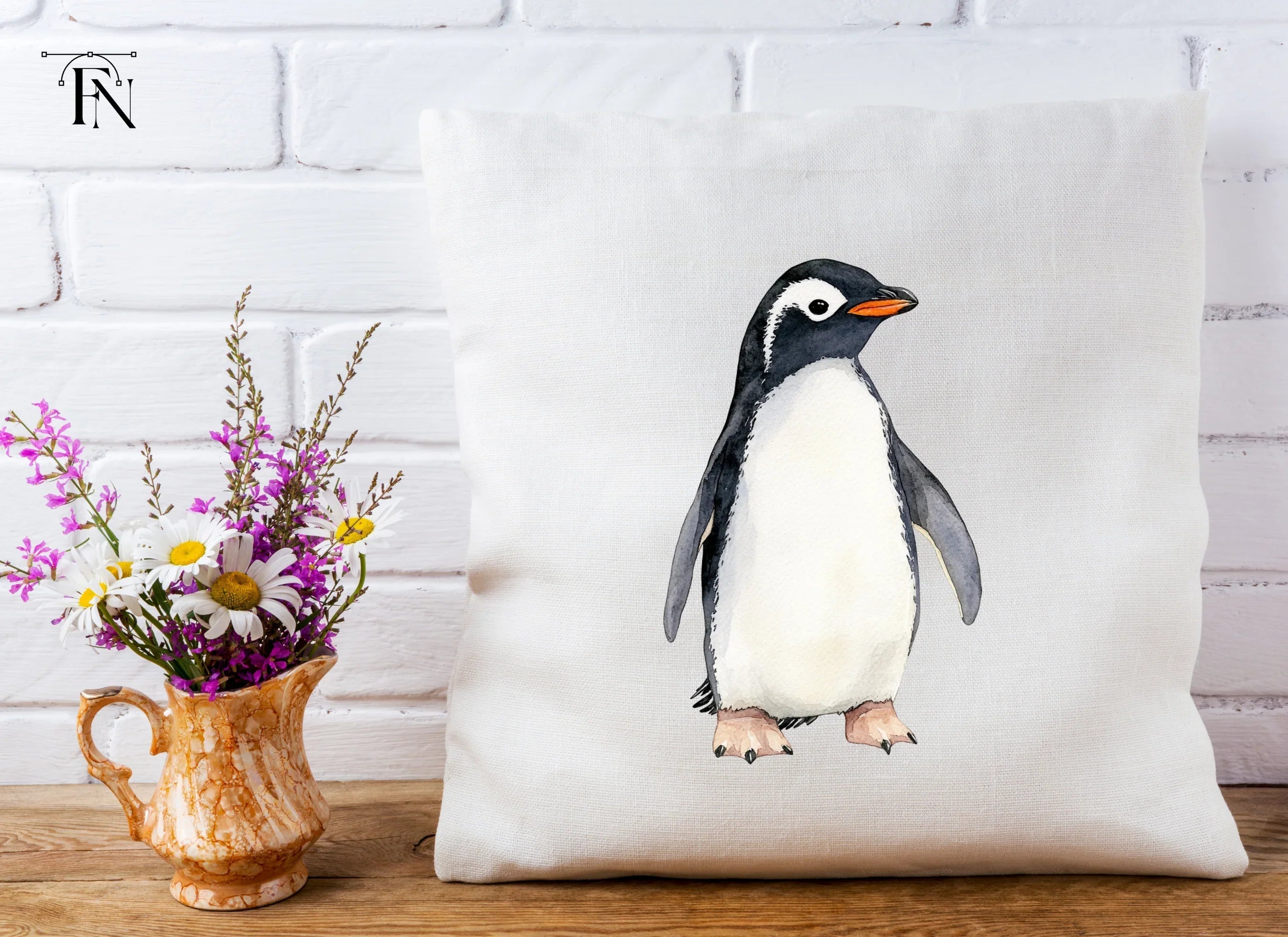 Gentoo Penguin Clipart Bundle