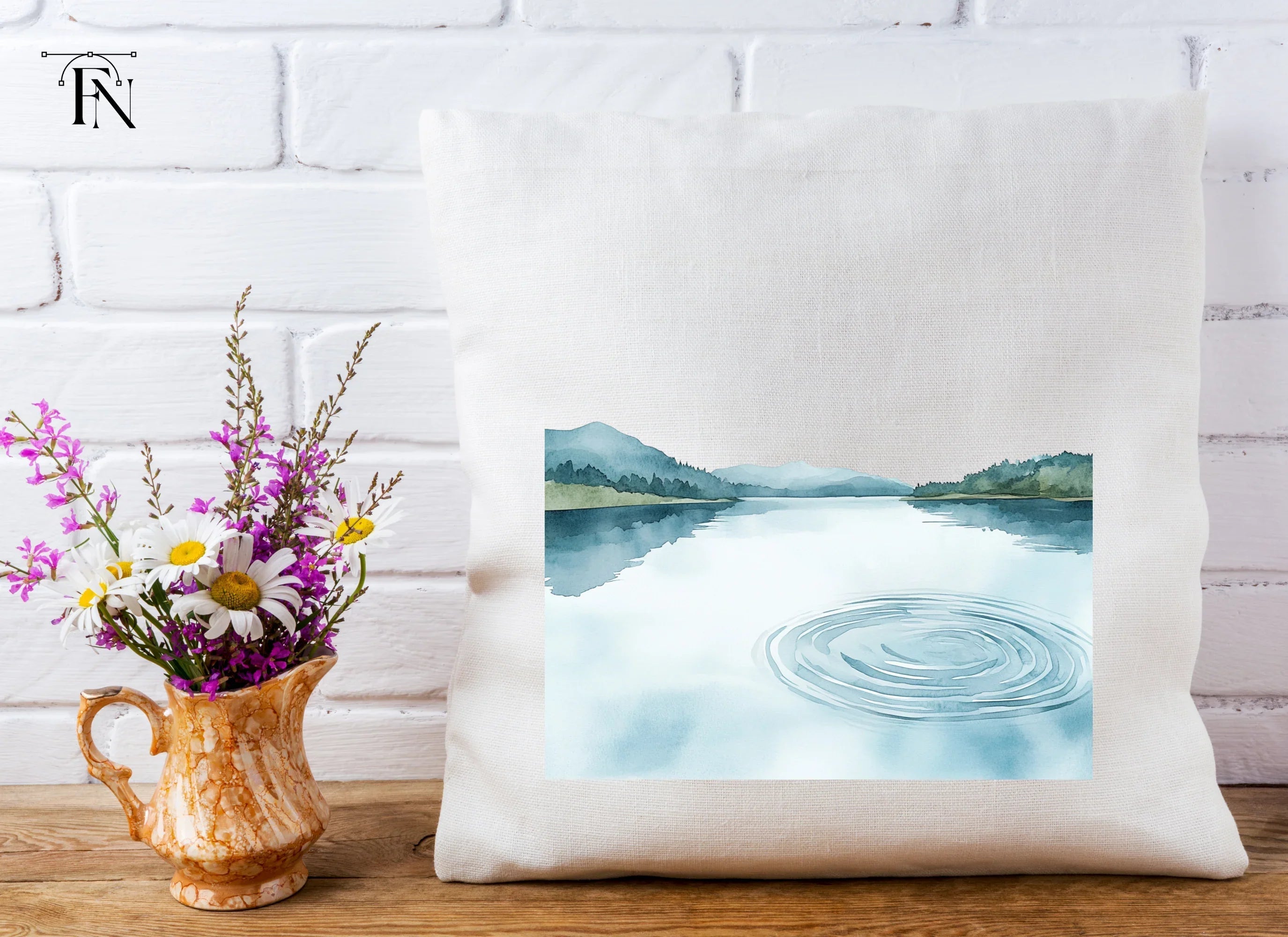 Lake Landscape Clipart Bundle
