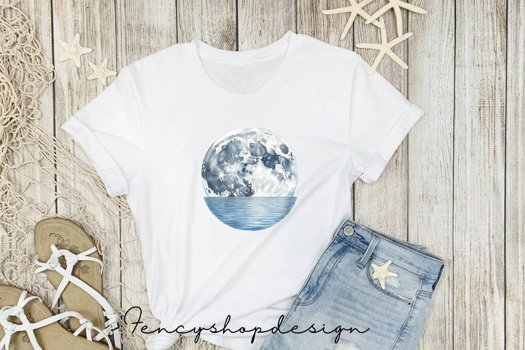 Celestial Moon Clipart Bundle