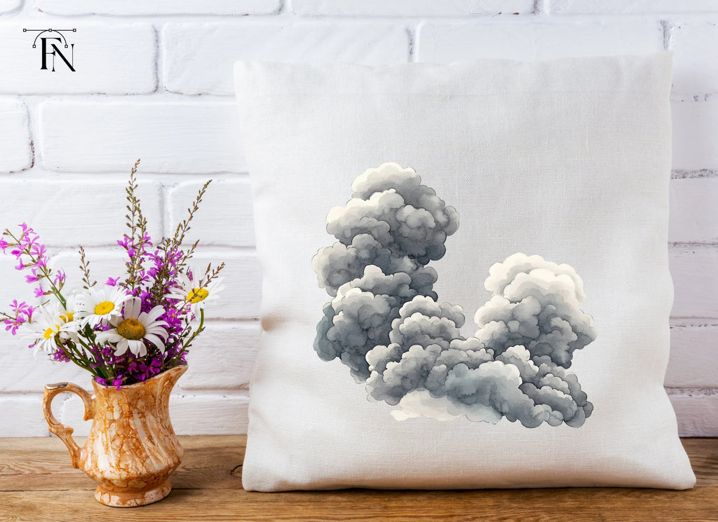 Smoke Cloud Clipart Bundle