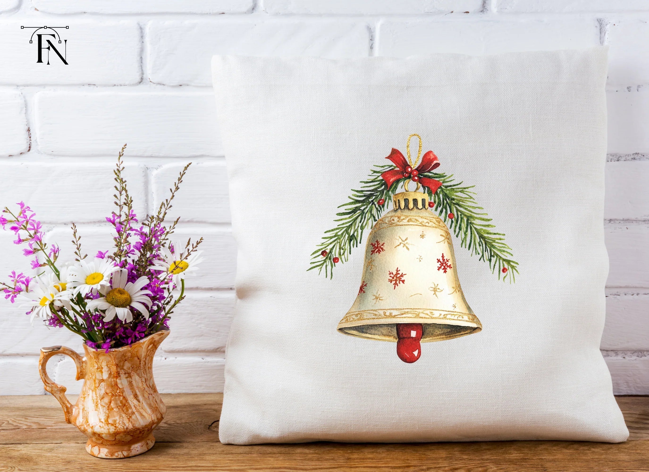 Christmas Bells Clipart Bundle