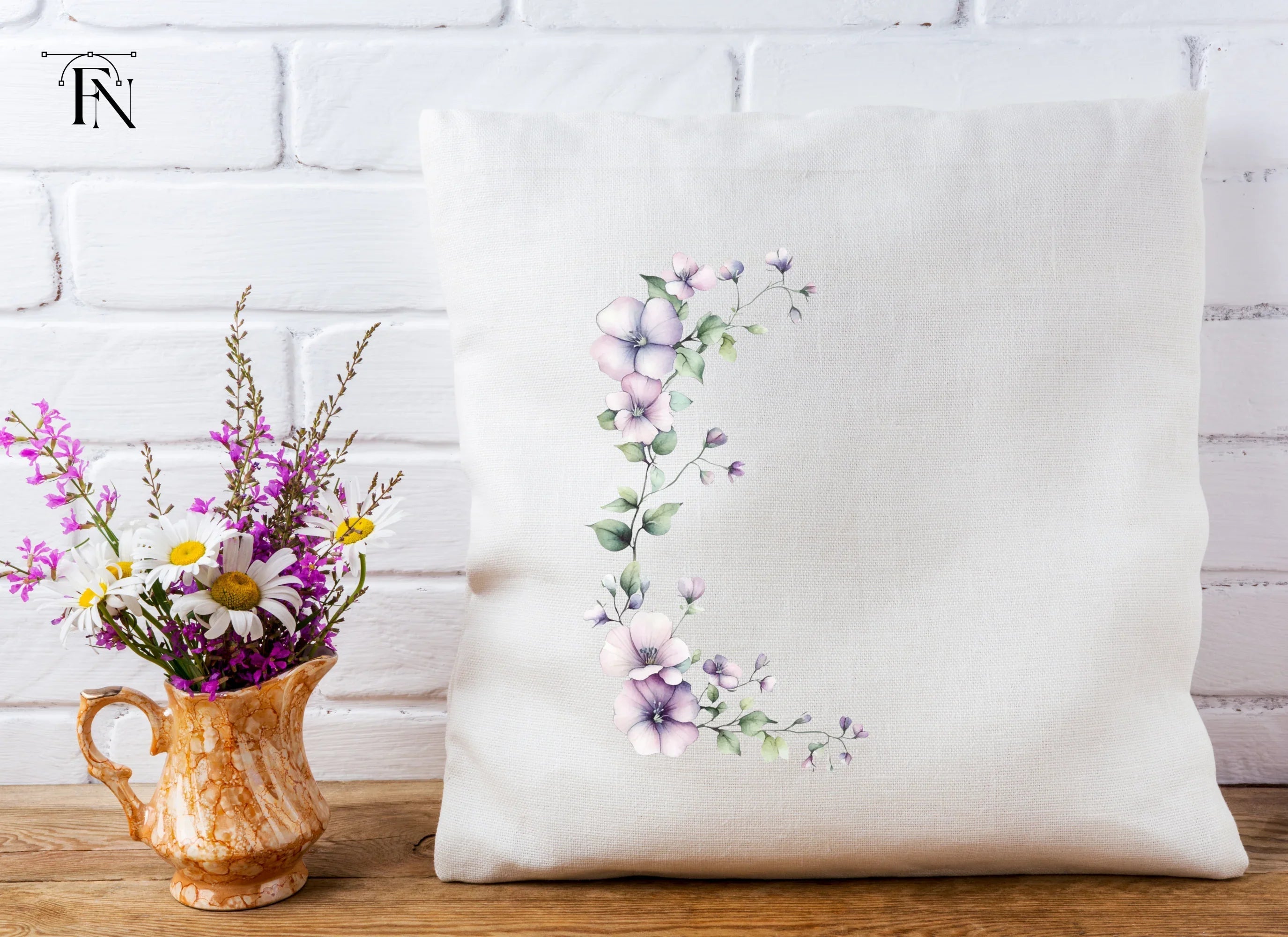 Floral Corner Clipart Bundle