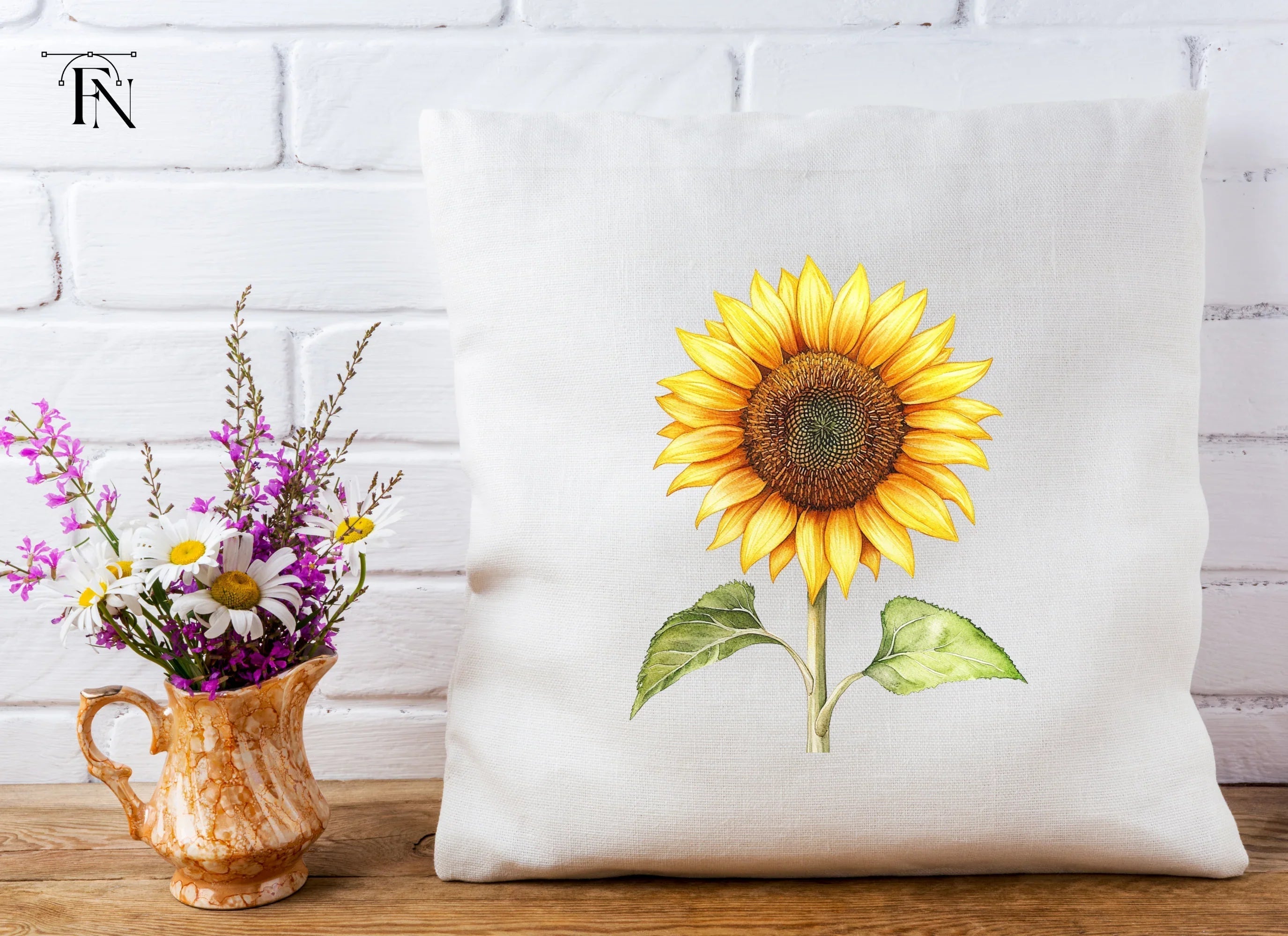 Sunflower Clipart Bundle