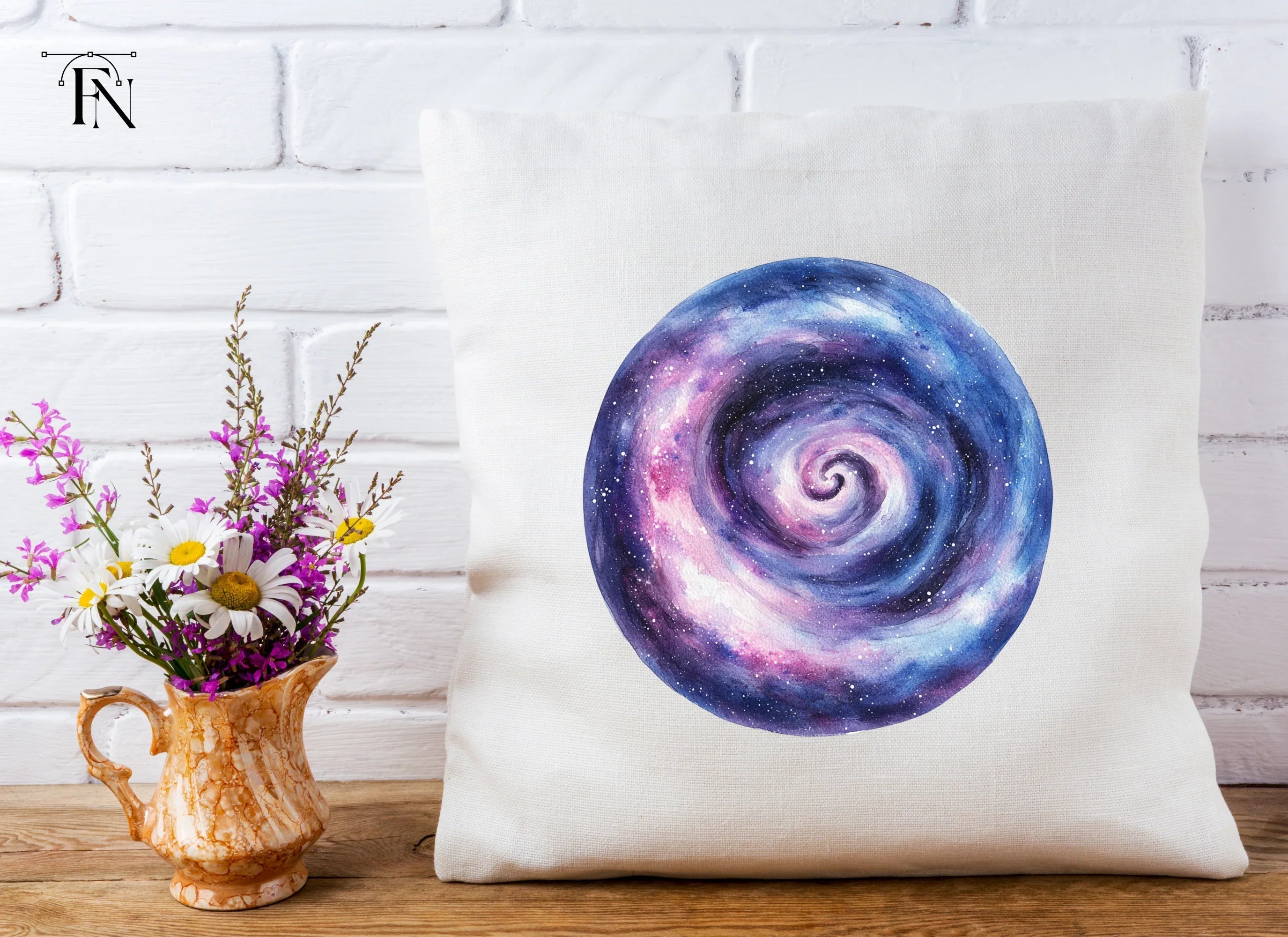 Galaxy Swirl Clipart Bundle