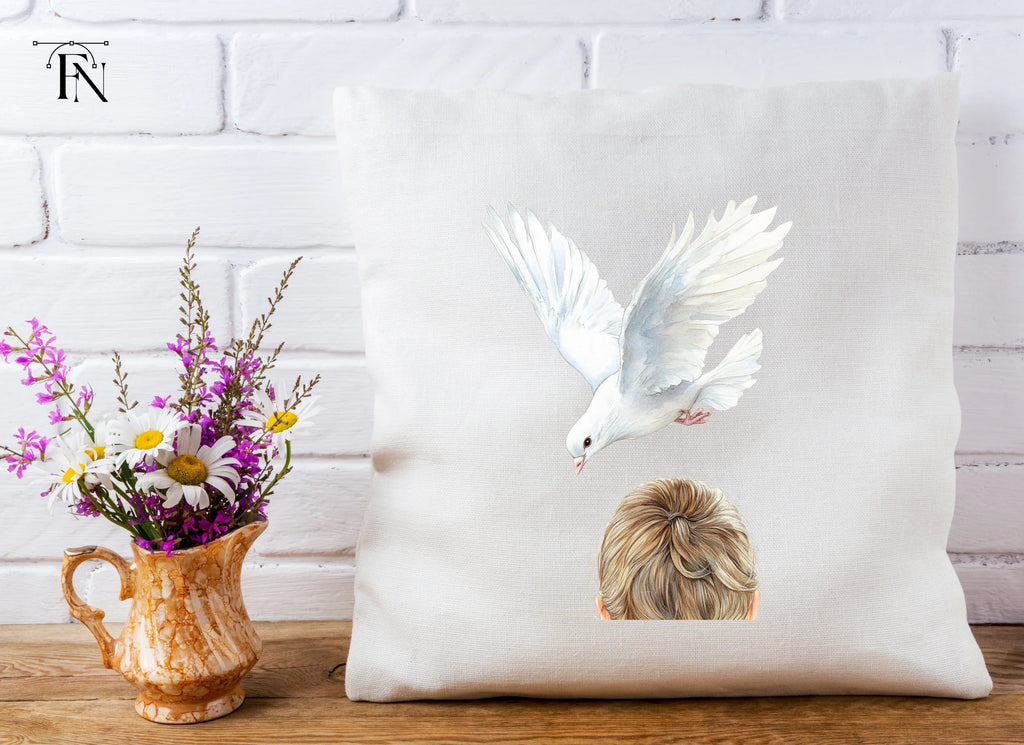 White Dove and Hair Clipart Bundle
