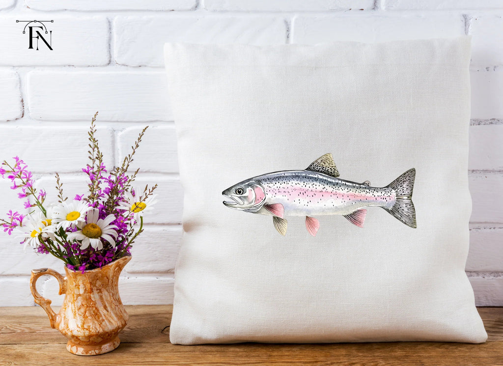 Rainbow Trout Fish Clipart Bundle