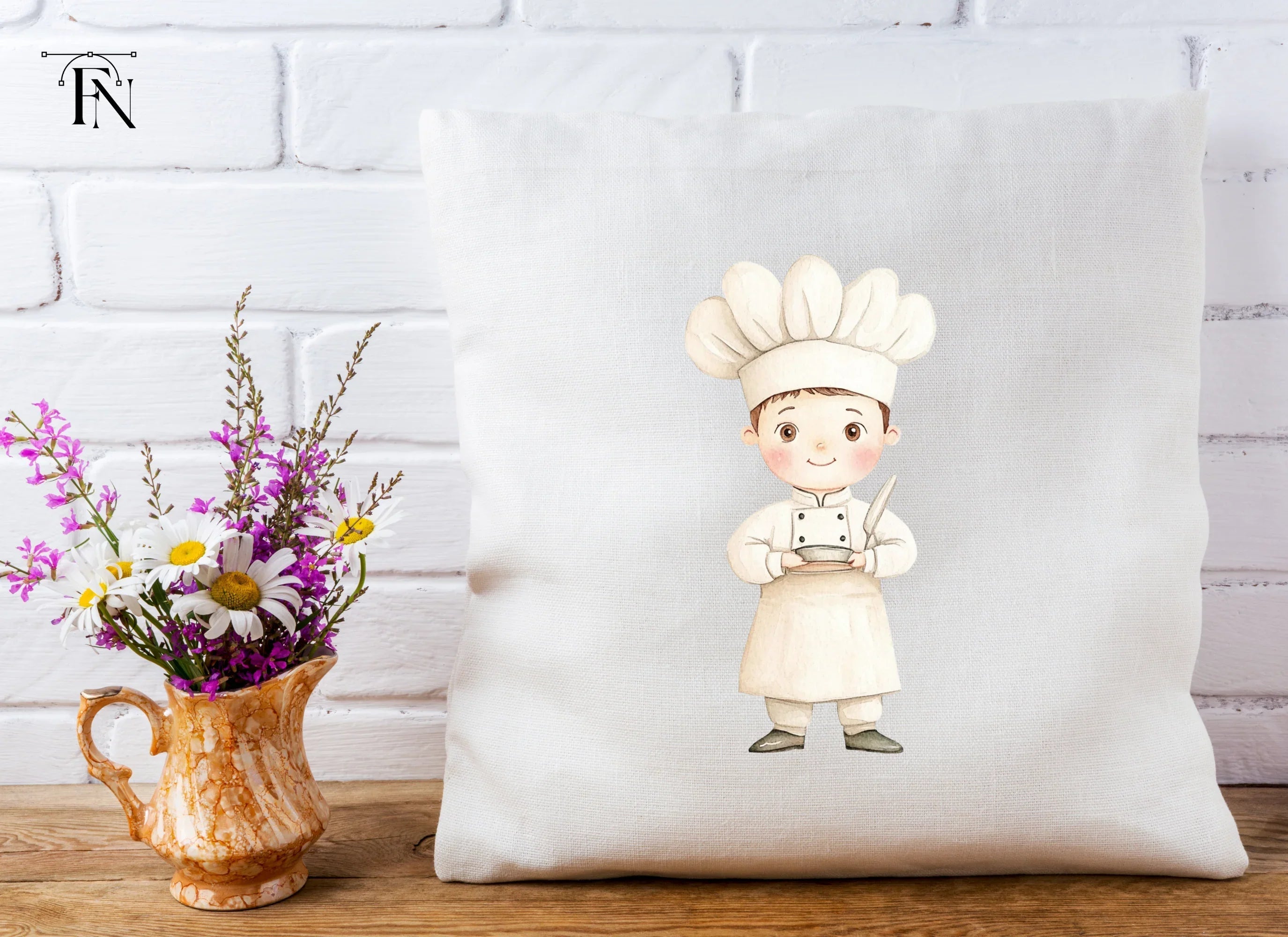 Cute Little Chef Clipart Bundle