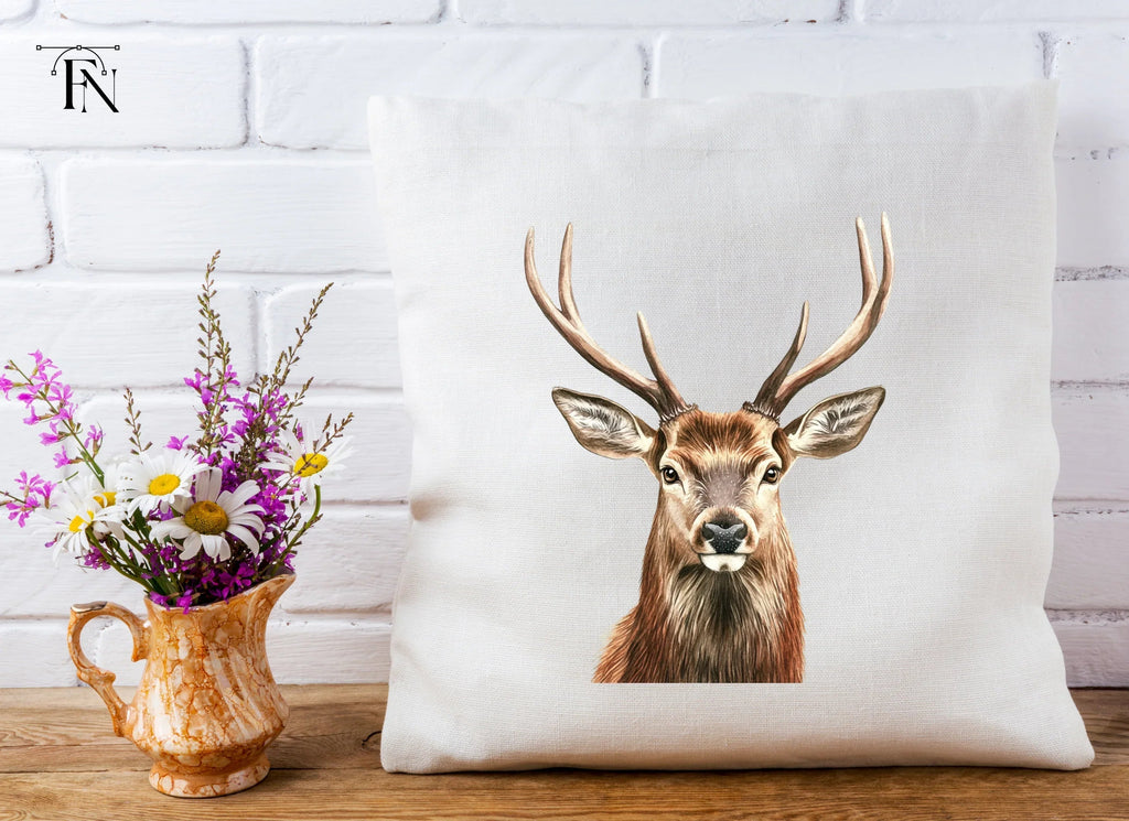 Majestic Deer Head Clipart Bundle